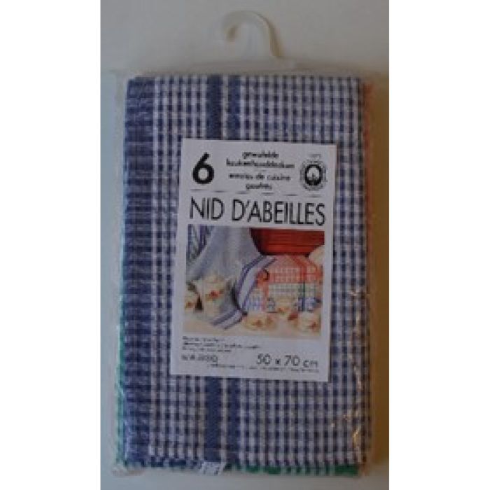 S.VDSICHEL KEUKENHANDDOEK 6X(68X68)