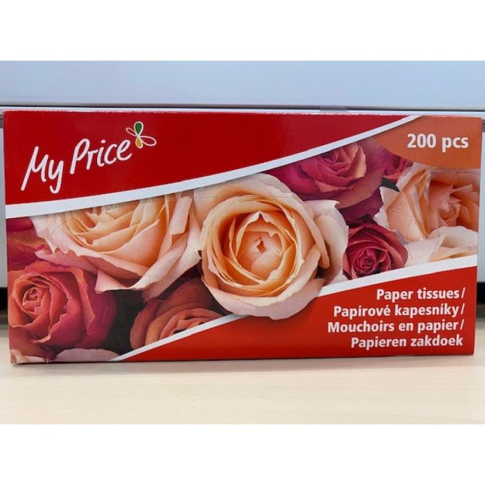 P.MY PRICE PLUKZAKDOEKJES WIT 15X200ST
