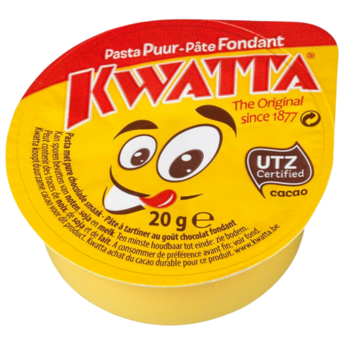 E.KWATTA CHOCO PUUR 125X20GR