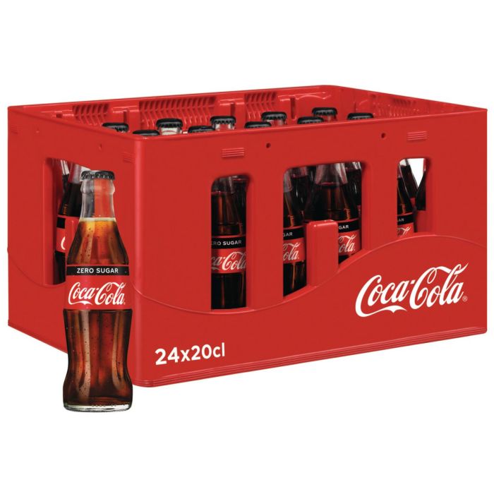 F.COCA COLA ZERO 24X20CL AV