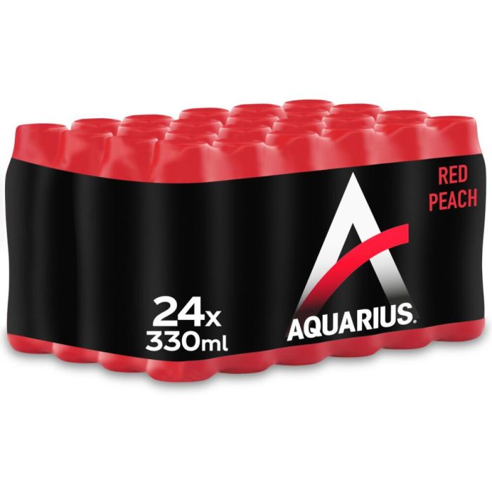 F.AQUARIUS RED PEACH 24X33CL PET