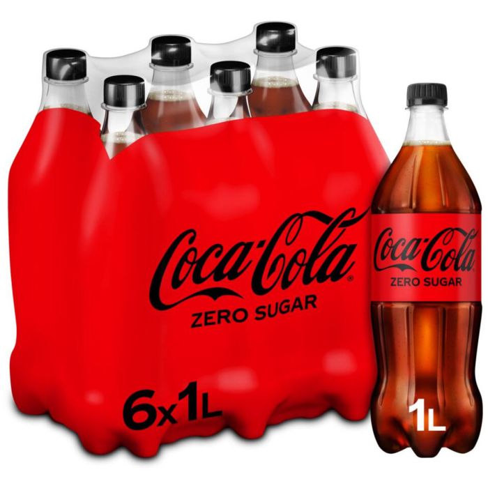 F.COCA COLA ZERO 6X1L VV