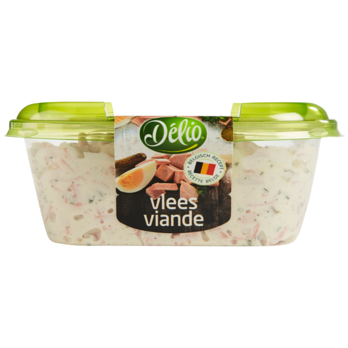 DELIO ROZE GARNAALSALADE 6X180GR C°