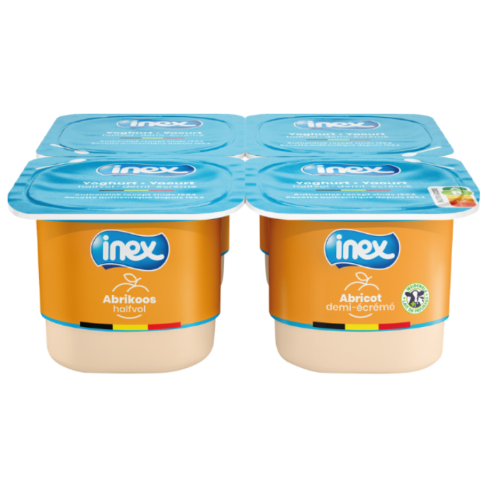 INEX YOGH.ABRIKOOS 6X(4X125ML)