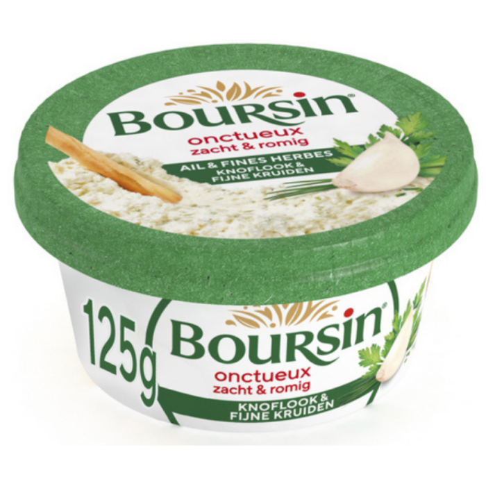BOURSIN ROMIG LOOK/FIJNE KRUIDEN 6X125GR C°a