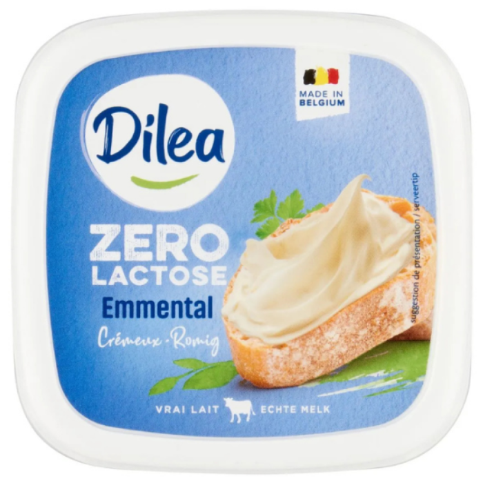 DILEA SMEERKAAS ZERO LACT.6X150GR A