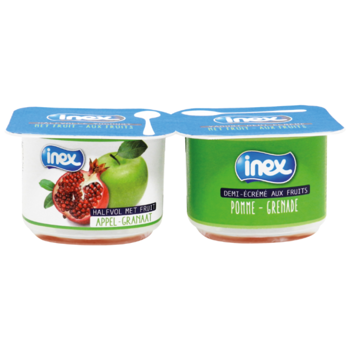 INEX YOGH.APPEL GRANAAT 12X(2X100GR)