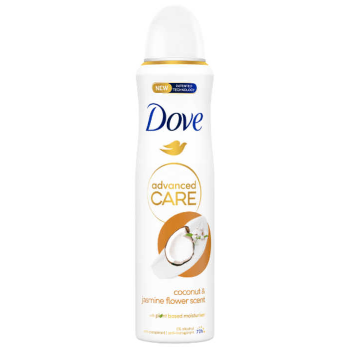 F.DOVE DEO SPR.KOKOS&JASMIN 6X150ML C°