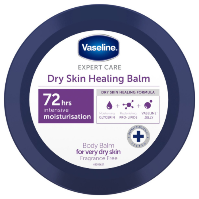 P.VASELINE BODY BALM DRY SKIN HEALING 6X250ML A