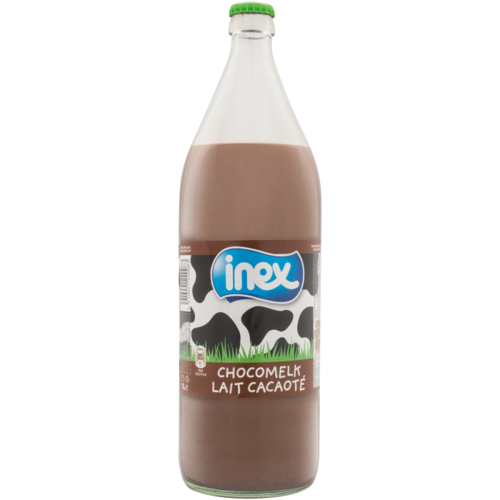 F.INEX CHOCOMELK HALFVOL 12X1L GLAS