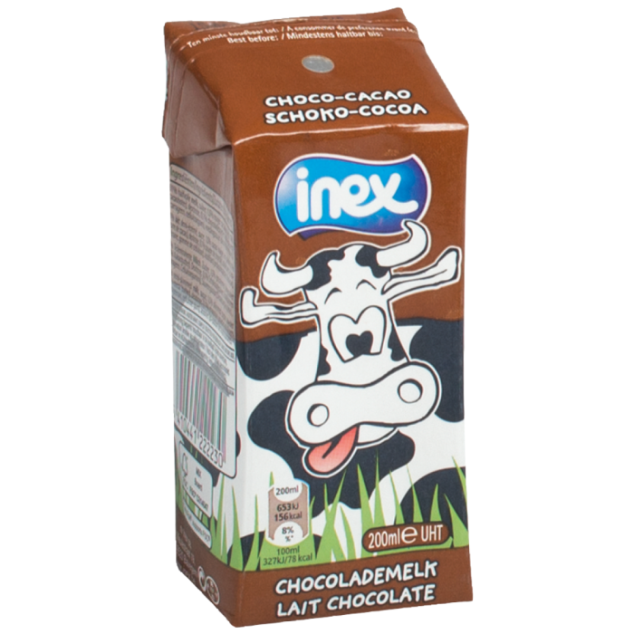 B.INEX CHOCOMELK HALFVOL EDGE 24X200ML