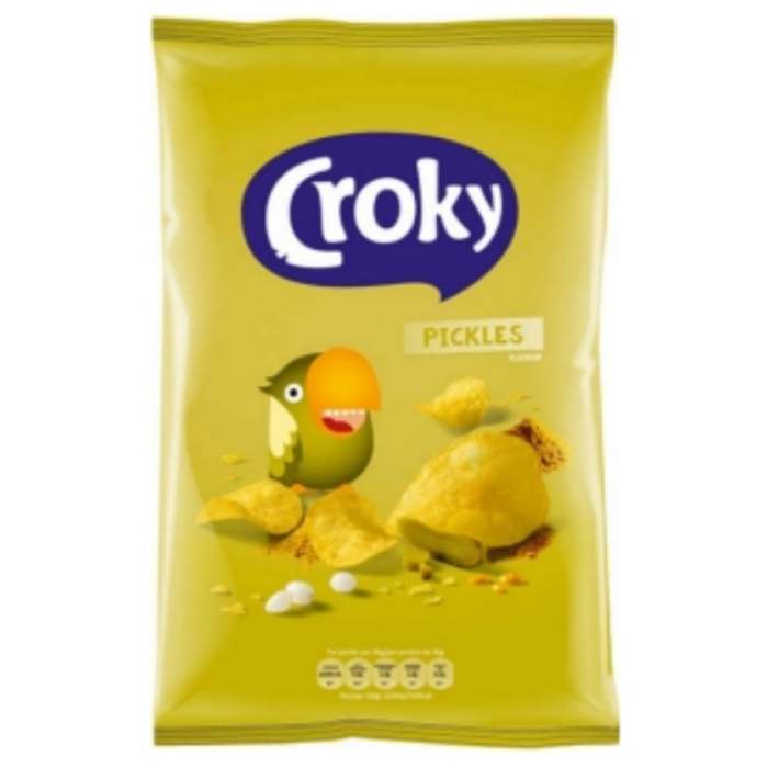 P.CROKY CHIPS REG.PICKLES 20X40GR