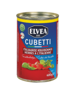 D.ELVEA CUBETTI ITALIAANSE KRUIDEN 12X400GR A